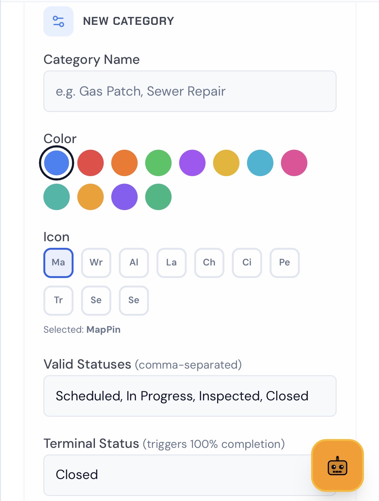 Custom Pins Builder